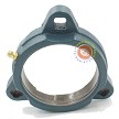 Three Bolt Cast Iron Flange Housing TRD207 