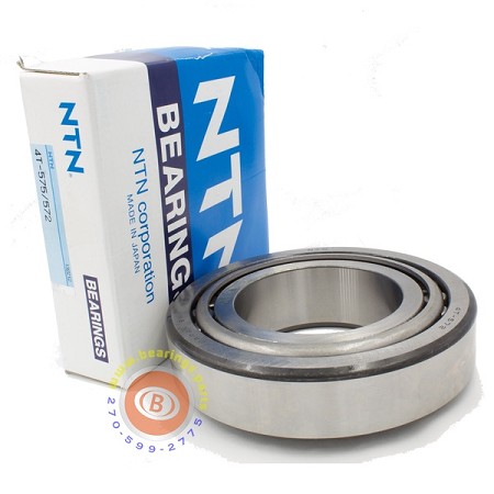 NTN 4T-575/572 Tapered Roller Bearing Cup and Cone Set 3x5.511x1.437 inch 